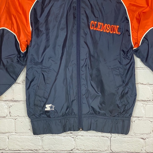 Clemson Tiger Nylon Jacket Kids size 4/5 - Picture 3 of 7